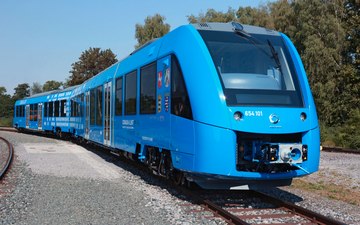 The Coradia iLint manufactured by Alstom 	